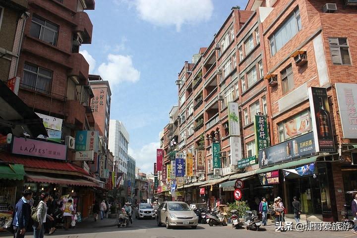 中国 台湾 新北 淡水老街