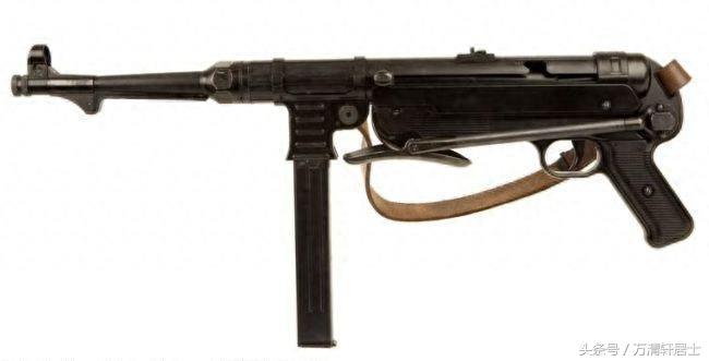 二战德军经典冲锋枪：MP40冲锋枪