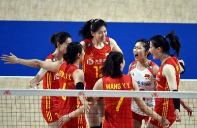 ​世界女排联赛总决赛-中国队3-1淘汰巴西队晋级四强 将战波兰队