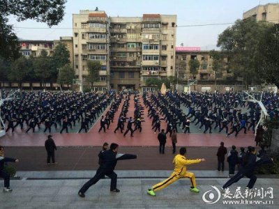 ​冷水江市一中校园武术