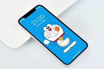 ​哆啦A梦可爱套图壁纸｜