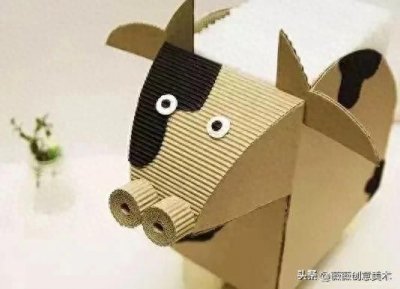 ​废旧纸箱别扔！这样做手工孩子一定喜欢