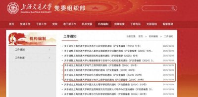 ​上海交大一天内成立四个新学院，系电子信息与电气工程学院“拆分”？