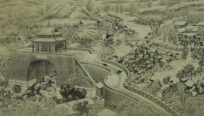 ​高资之战：秦日纲率军取得大捷，清军吉尔杭阿举枪自杀