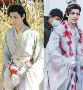 ​《水龙吟》罗云熙白发造型路透，网友看后纷纷表示松了一口气。