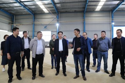​郭正勇率队到贵州淦宸新型环保建材有限公司调研