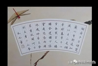 ​硬笔书法作品欣赏：古