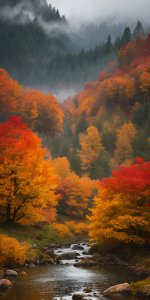 ​风景壁纸丨秋雨蒙蒙秋意浓