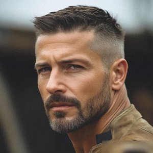 ​男士短飞机头，型男进化的终极密码