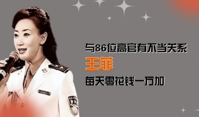 ​“头号警花”王菲：与86名高官发生关系，包中随身携带床上用品！