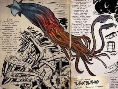 ​“海怪”——托斯特巨鱿