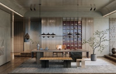 ​室内茶室设计单纯的雅致还不够 这10个茶室装修风格效果图请收好
