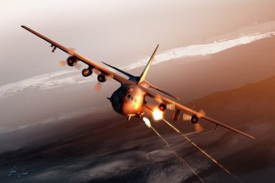 ​现代兵器-《AC-130》空中炮艇(Air Gunship)
