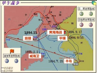 ​北洋舰队的覆灭：威海卫战役，日军屠杀旅顺人民达到2万