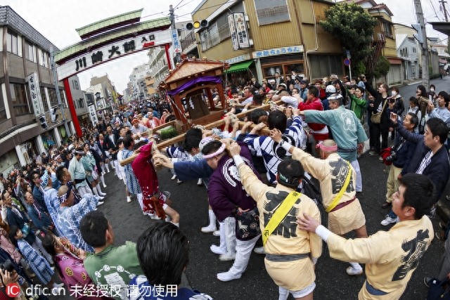 岛国日本的几大好玩的祭典,这么奇葩只有你们想得出啦