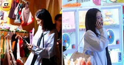 ​直击温贞菱带妈约会！