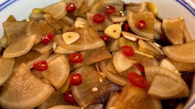 ​私藏30年的腌萝卜做法，