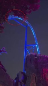 ​深圳欢乐谷过山车碰撞