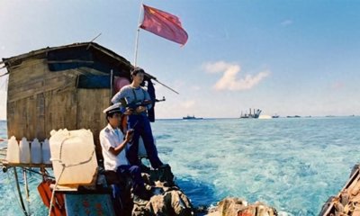 ​1990年我南熏礁官兵遇袭