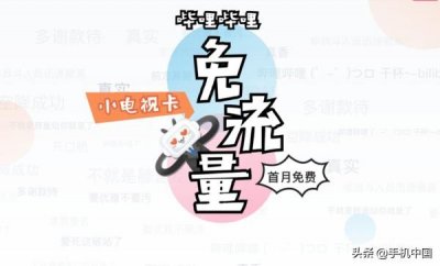 ​B站联合电信推小电视卡