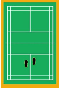 ​羽毛球魔鬼般的脚步移动—图示分解