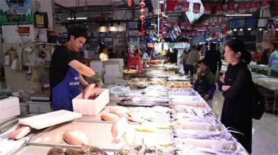 ​日照：海鲜迎来销售高