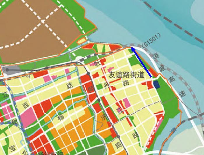 宝山区滨江大道即将建成：位于吴淞国际邮轮港和上海长滩之间