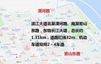 宝山区滨江大道即将建成