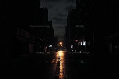 ​岛内突然大规模停电，